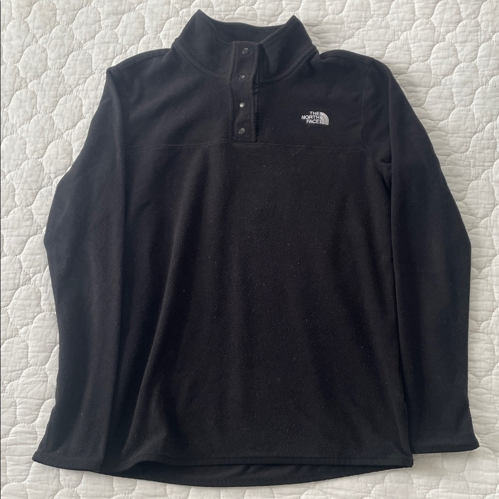 The North Face Black Snap Fleece
